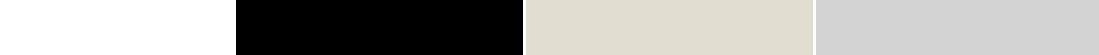 palette-boudoir-minimaliste Palette de couleurs : blanc, noir, nude, gris clair