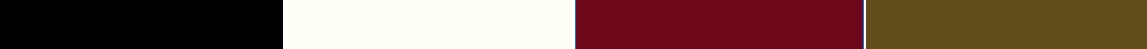 palette-boudoir-retro-chic Palette de couleurs : noir, ivoire, bordeaux, bronze